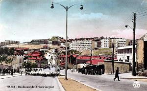 TIARET - BOULEVARD DES FRERES SERGENT